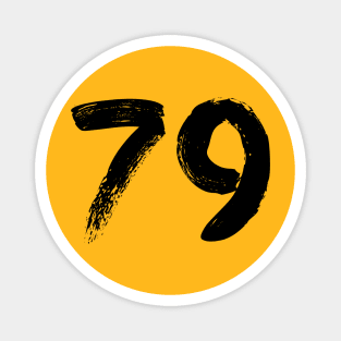 Number 79 Magnet